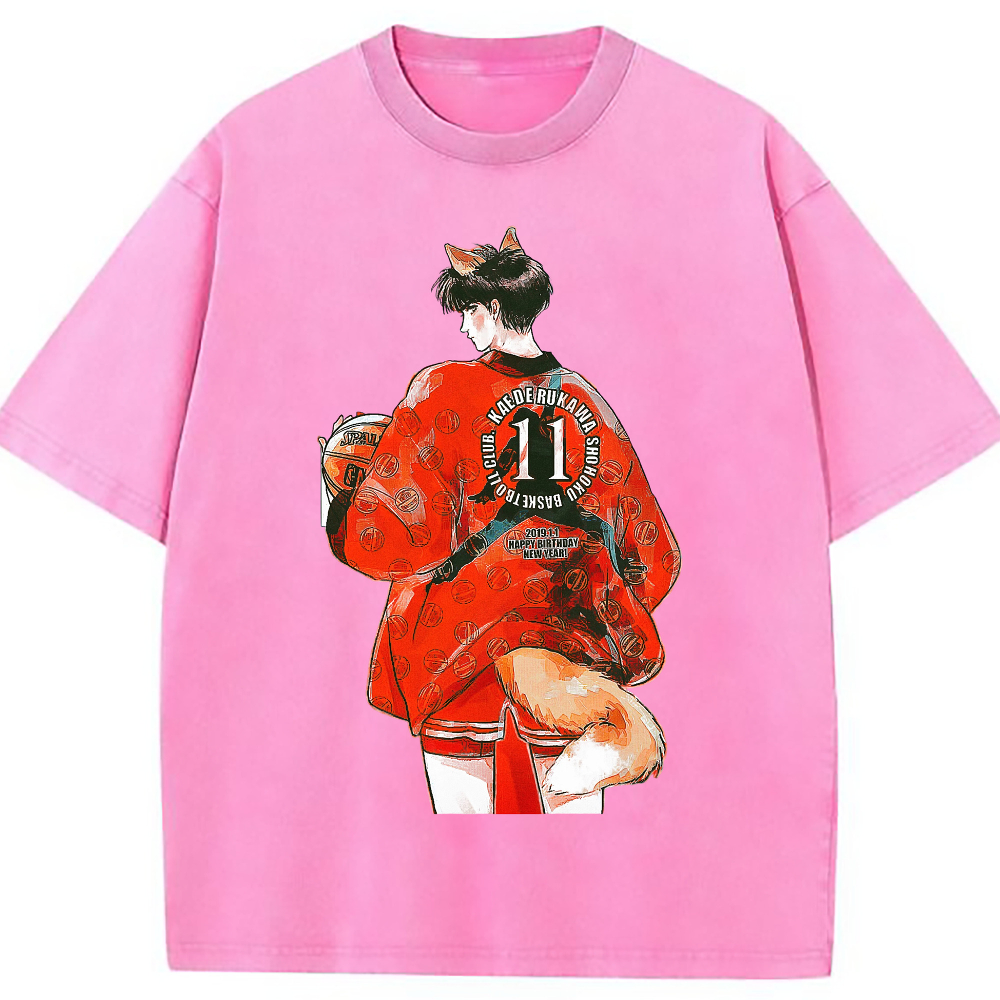 （画像用） SLAM DUNK／スラムダンク 綿100% ヴィンテージ風 半袖Tシャツ（フロントプリント）